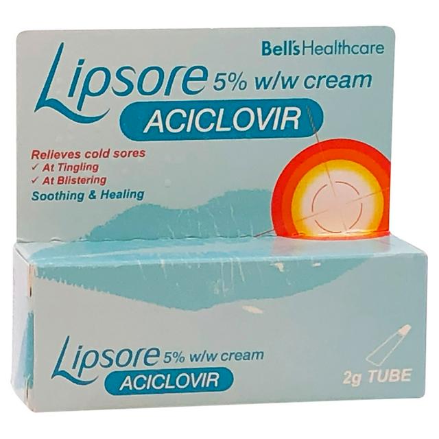 ACICLOVIR (BELLS LIPSORE CREAM 2G)