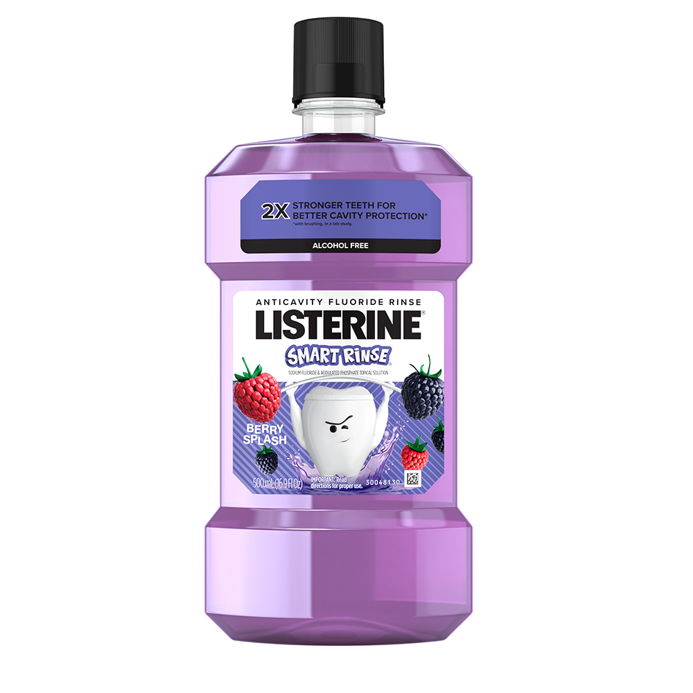 1. LISTERINE MOUTHWASH KIDS SMART RINSE