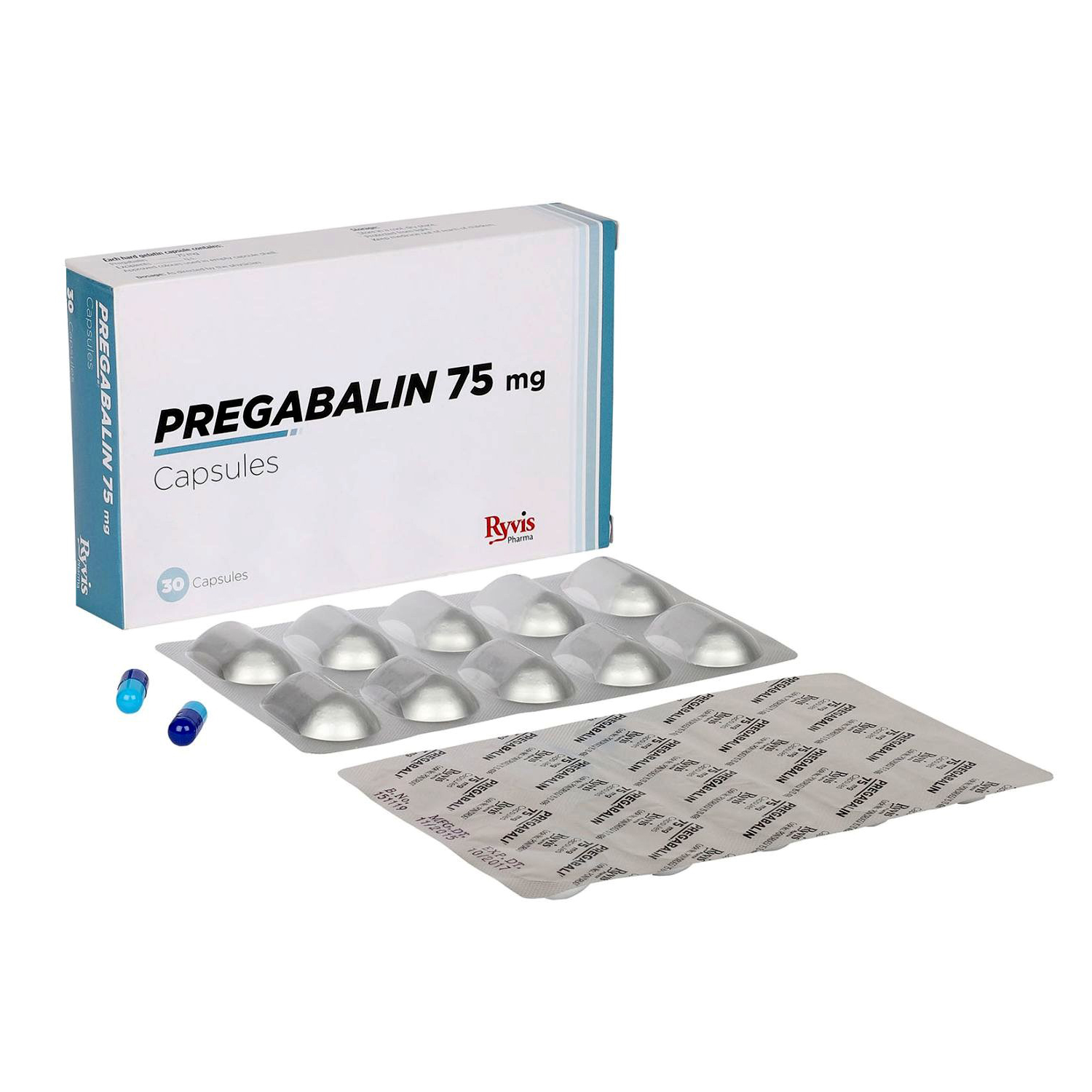 PREGABALIN 75MG (LYRICA) TAB 28'S