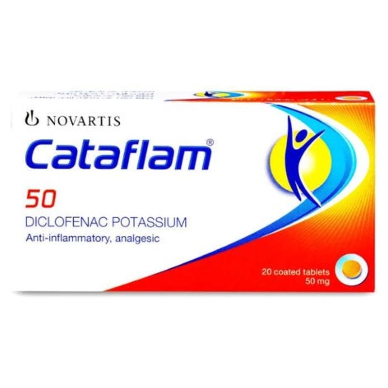 DICLOFENAC (CATAFLAM 20') 50MG