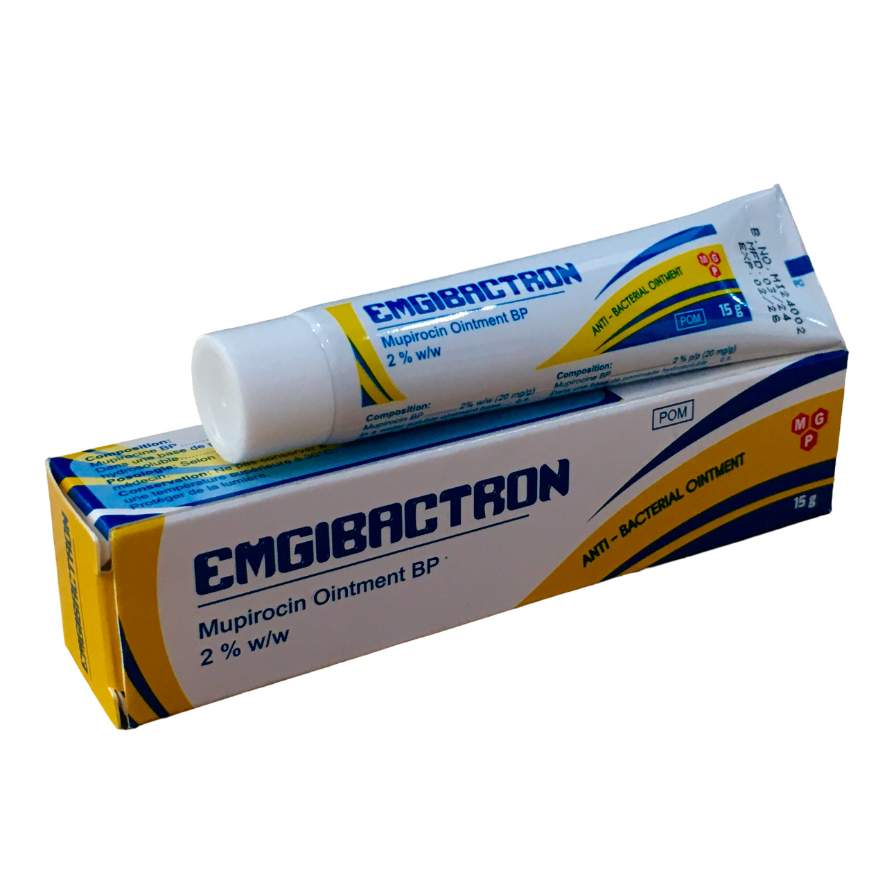 MUPIROCIN OINTMENT BP 15G (EMGIBACTRON)