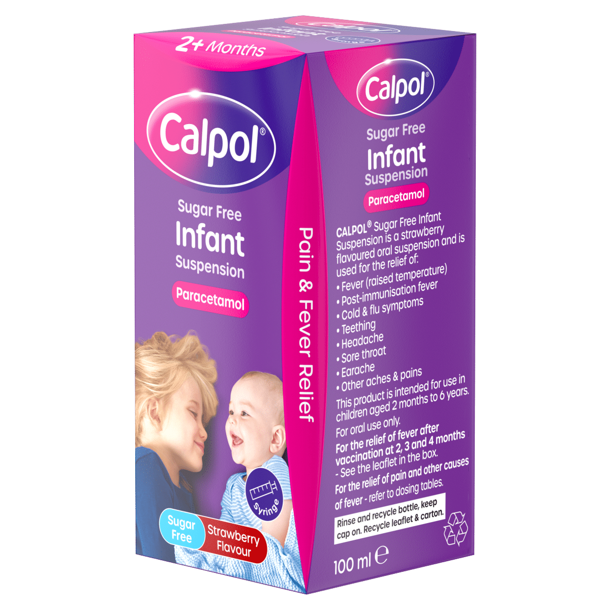 PARACETAMOL SYR (CALPOL SUSP 2 PLUS)