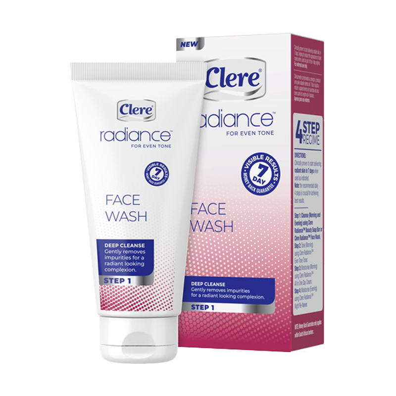 CLERE RADIANCE FACE WASH 100ML