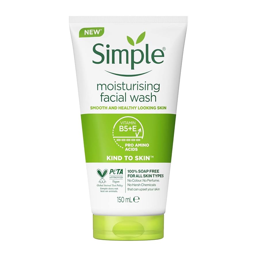 SIMPLE FACE WASH MOISTURE 150ML