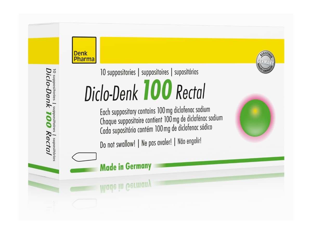DICLO DENK RECTAL 100MG